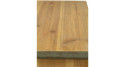 Chevet 3 tiroirs vintage en bois Hampton