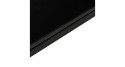 Bureau en verre teinté noir 160 cm Kline