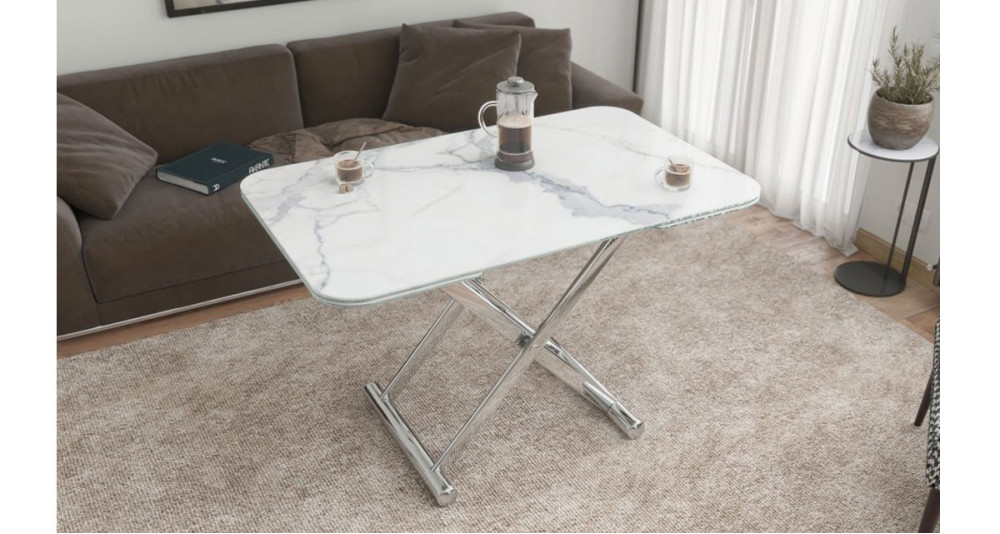 Table basse relevable et extensible Enora