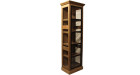 Vitrine industrielle bois et verre Corona