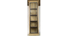 Vitrine industrielle bois et verre Corona