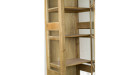 Vitrine industrielle bois et verre Corona