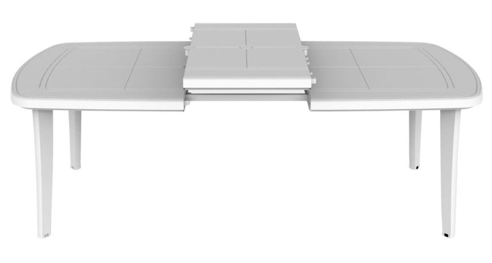 Lot 10 tables extensibles 170 + 55 cm avec pieds réglables Atlantic