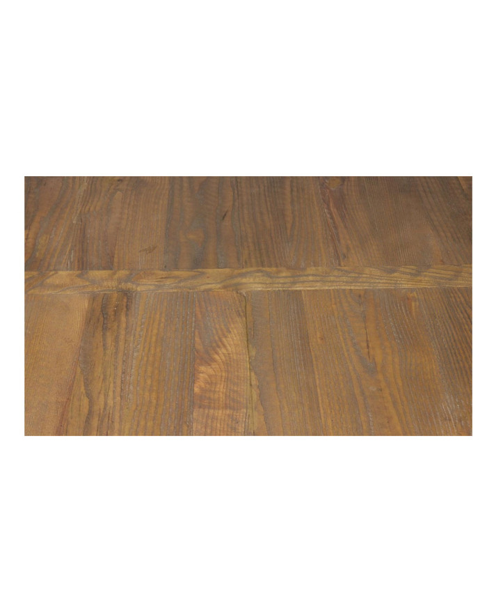 Table basse design industriel en bois/métal Cheddar