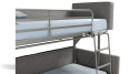 Canapé transformable en lit superposé Duplex Dienne