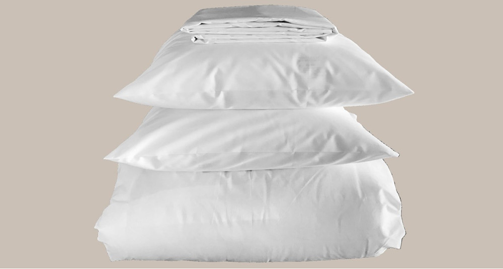 Parure de lit blanc Maison d'hôtes, résistant et facile d'entretien
