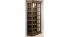 Vitrine 220 cm de haut en bois recyclé Ringling