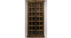 Vitrine 220 cm de haut en bois recyclé Ringling