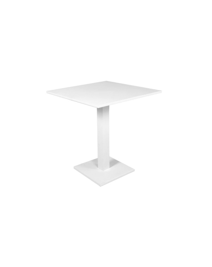 Table carrée pliante avec pied central Prada