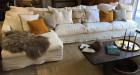 Chauffeuse simple en lin, tissu Biarritz - Home Spirit - 7