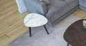 Bout de canapé en céramique Galet - 6 coloris