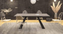 Grande table extensible 190/270 cm en céramique Illusion