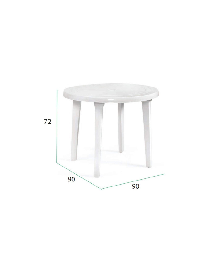 Lot 26 tables rondes diamètre 90 cm Belmiro