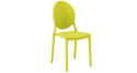 Lot 2 chaises médaillon colorées Loevan - 7 coloris