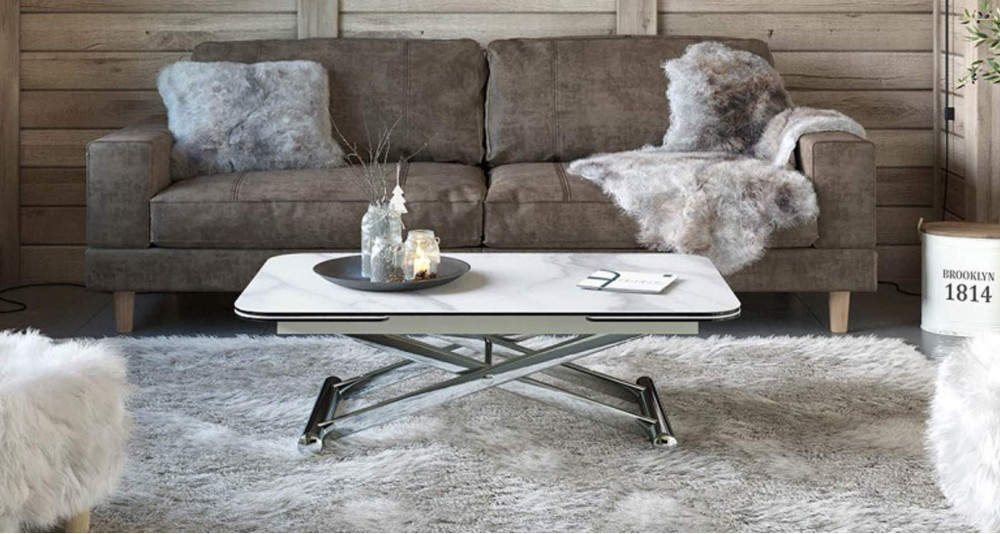 Table basse relevable et extensible Enora