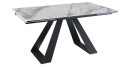 Table extensible 150/230 x 100 cm en céramique Illusion
