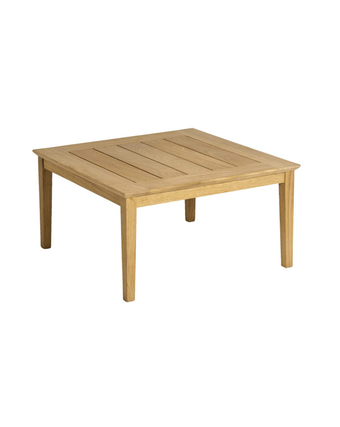 Table basse 80 x 80 cm en bois de Roble
