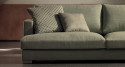 Canapé d&#039;angle moderne à assise profonde Rio
