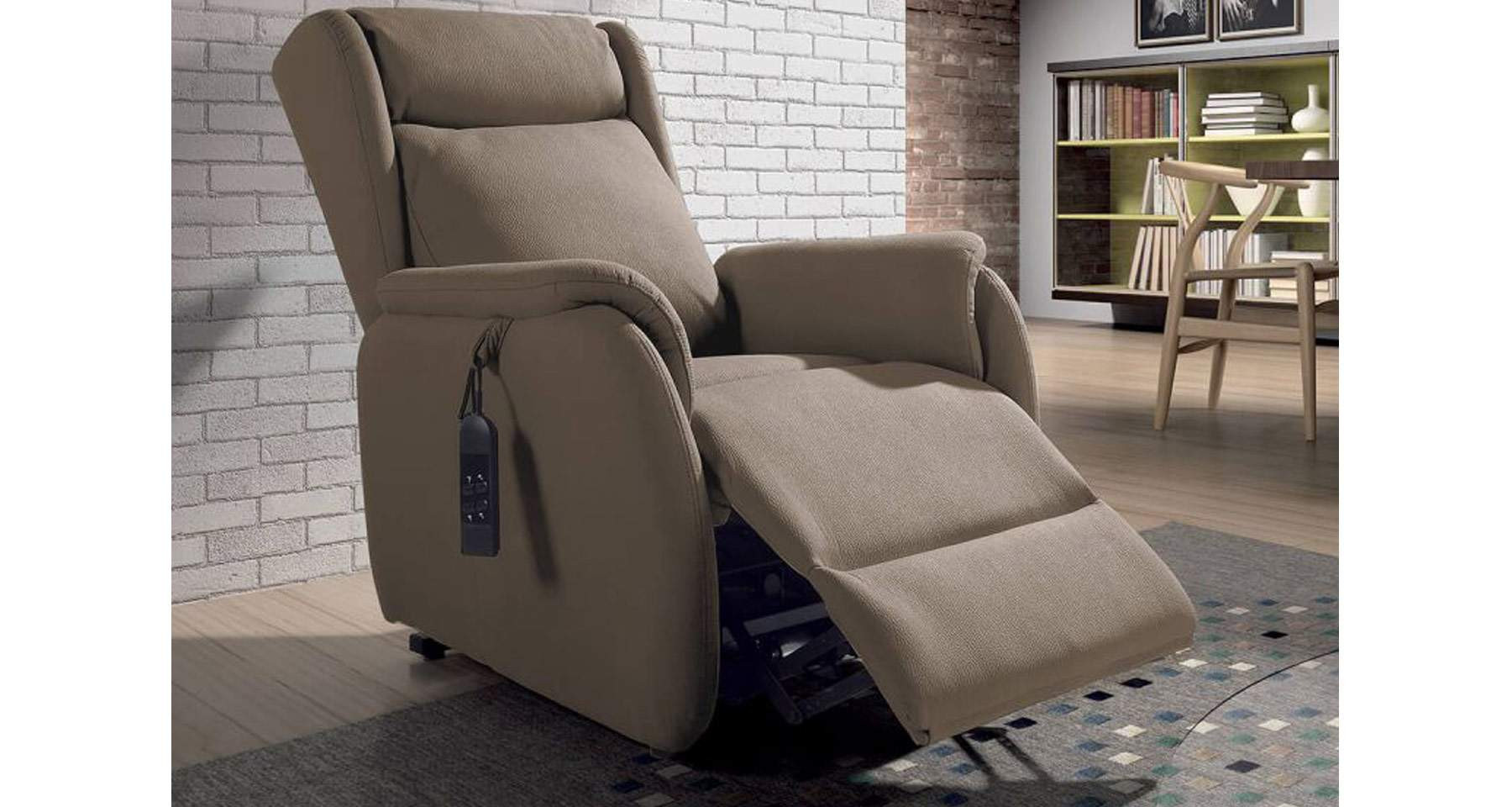 Fauteuil releveur confortable à relax électrique Cristobal