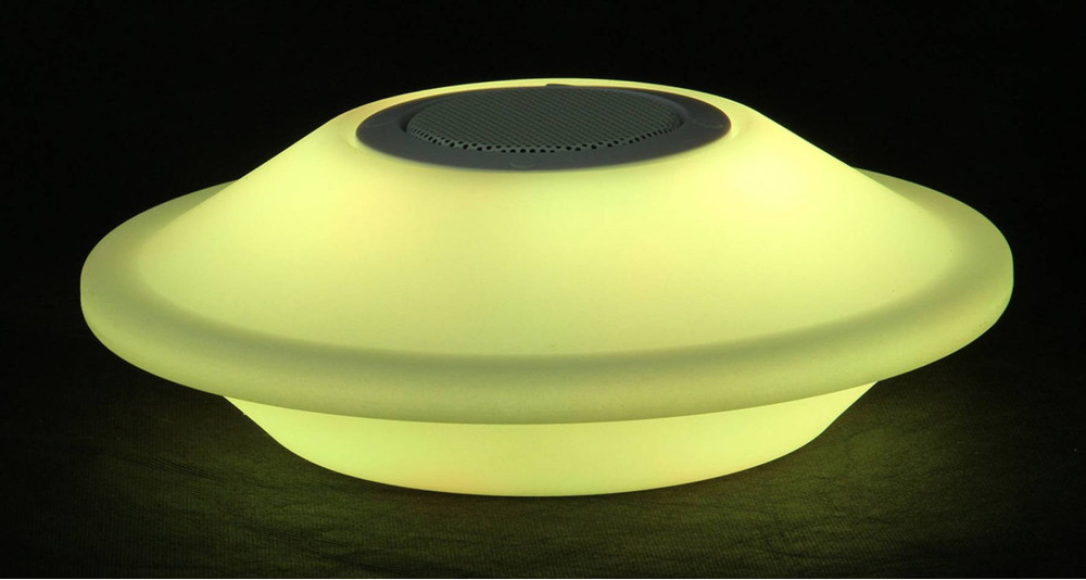 Lampe de piscine à LED avec enceinte intégrée