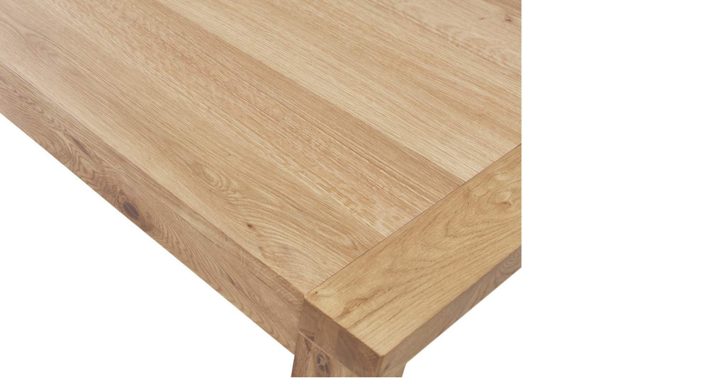 Table en bois massif extensible Elisabet