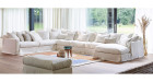 Chauffeuse simple en lin, tissu Biarritz - Home Spirit - 2