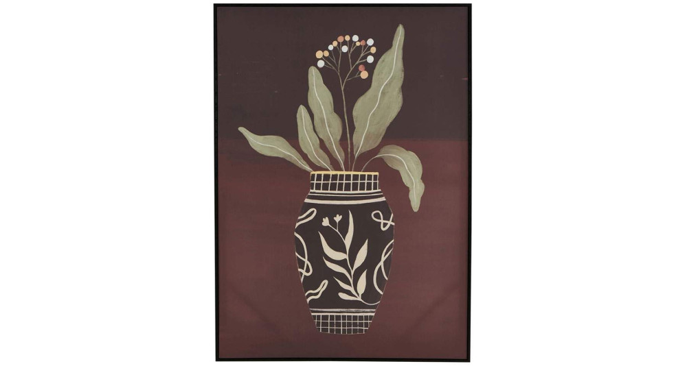 Tableau Vase à fleurs 100 X 140 cm