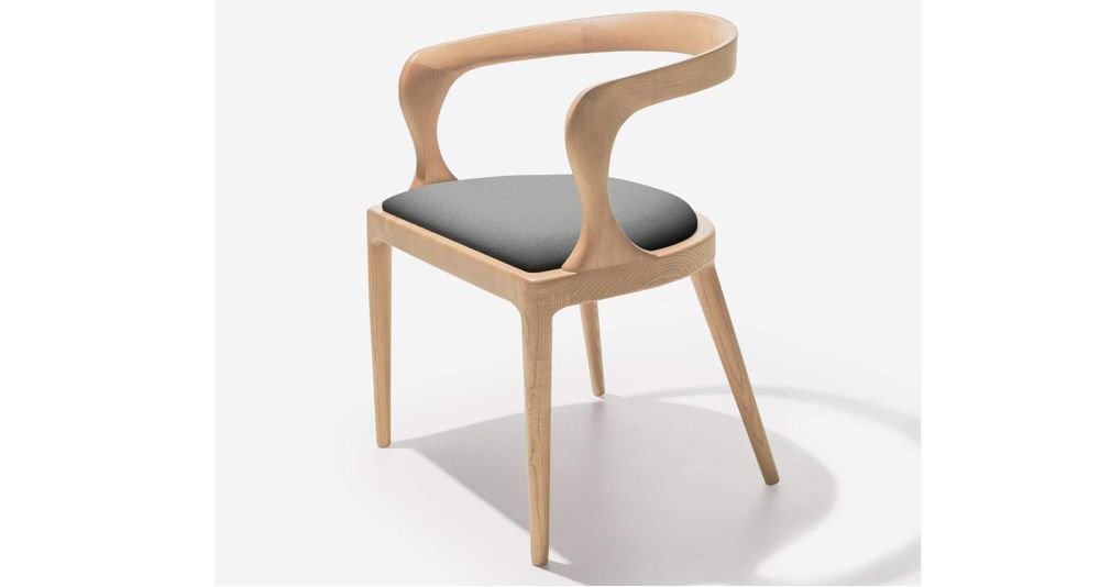 Chaise bois design Bazk