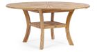 Table ronde teck plateau tournant Maryland