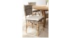 Table ronde teck plateau tournant Maryland