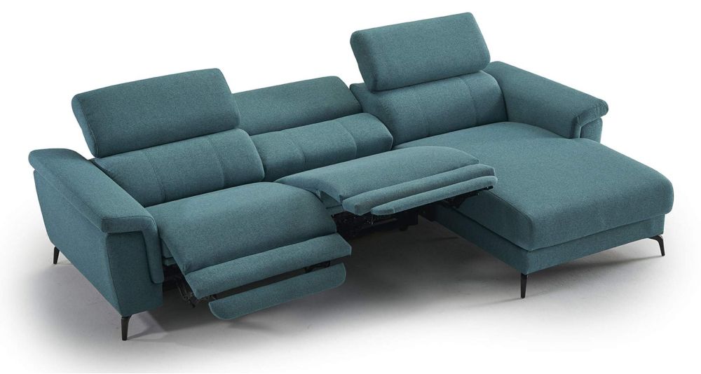 Canapé d'angle relax électrique design Odyssée