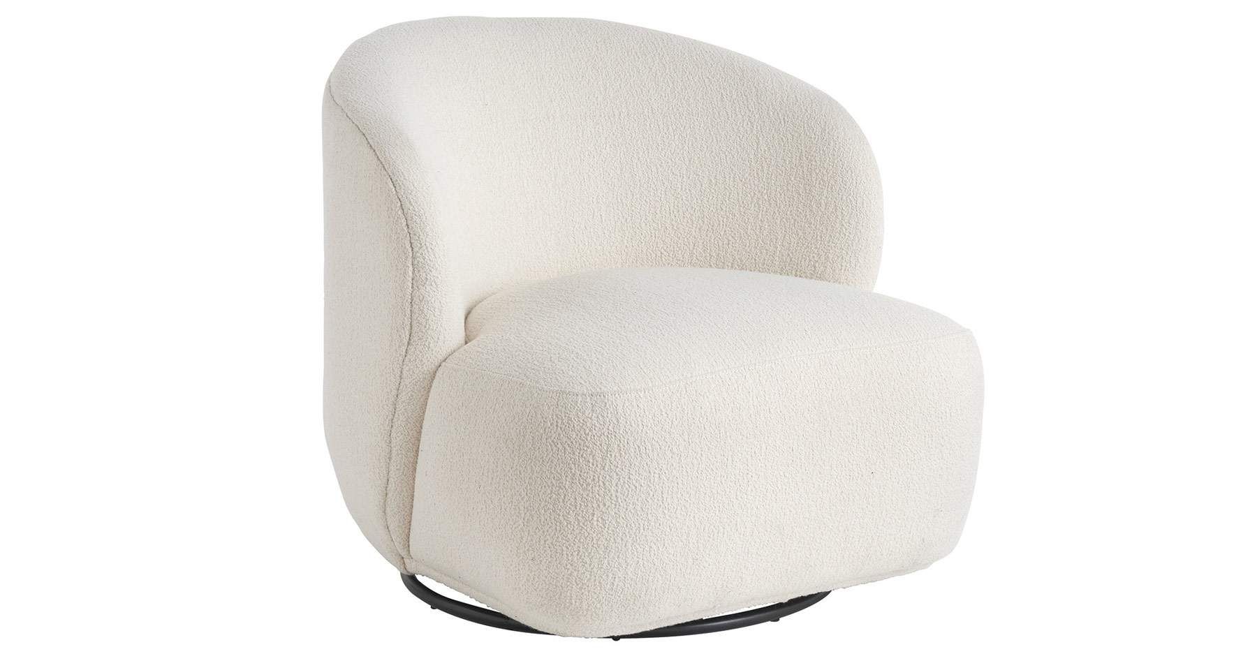 Fauteuil Pivotant HAY AAL91 – Tissu Gris – Occasion Très Bon état – Dimensions Confort