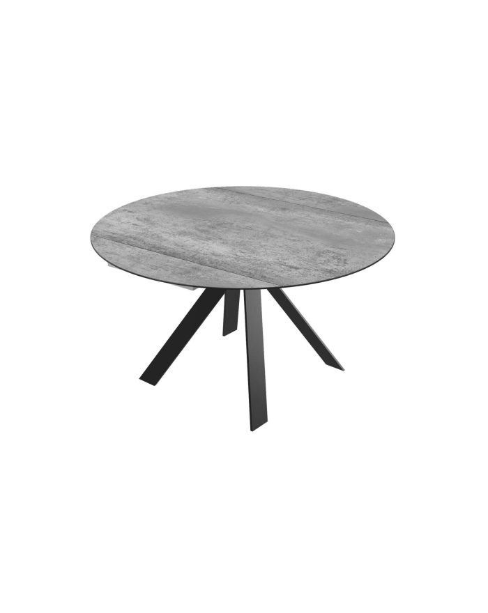 Table céramique extensible ronde/rectangle Valentina