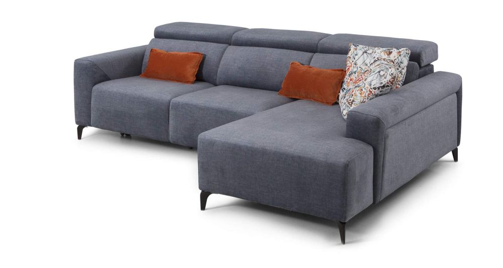 Canapé d'angle à assises qui s'allongent Nolan