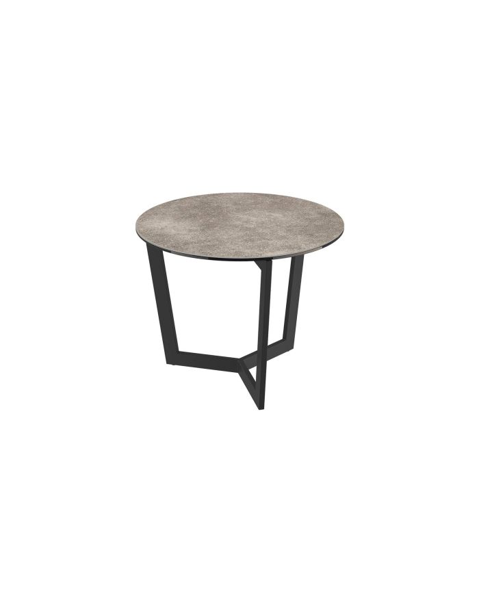 Table basse d'appoint ronde 55 cm Clayette