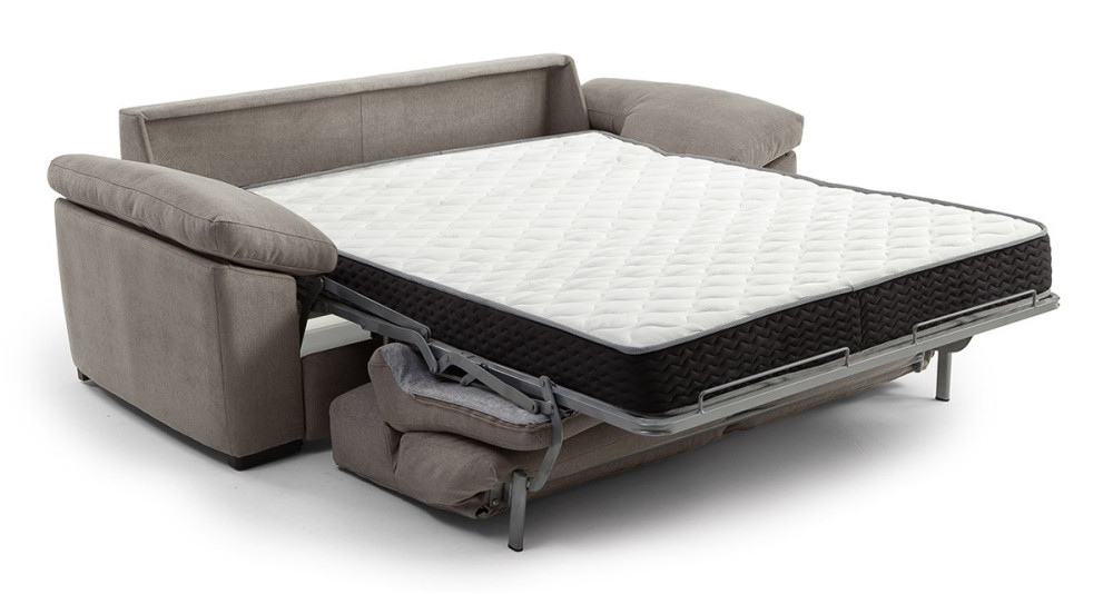 Canapé lit convertible quotidien avec matelas 18 cm d'épaisseur Pedro