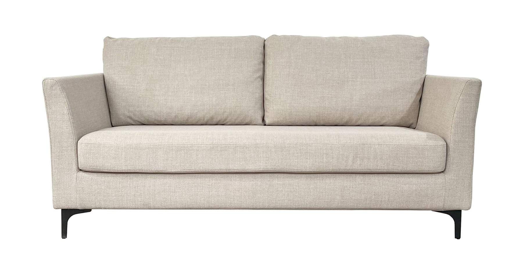 Canapé droit 3 places en chenille style scandinave et mid-century, sunflower Meubles Cosy | La Redoute