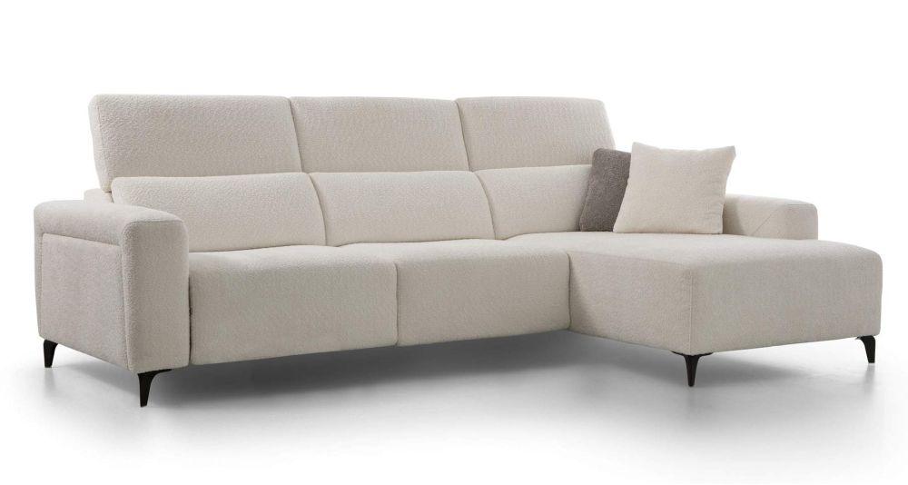 Canapé d'angle à assises qui s'allongent Nolan