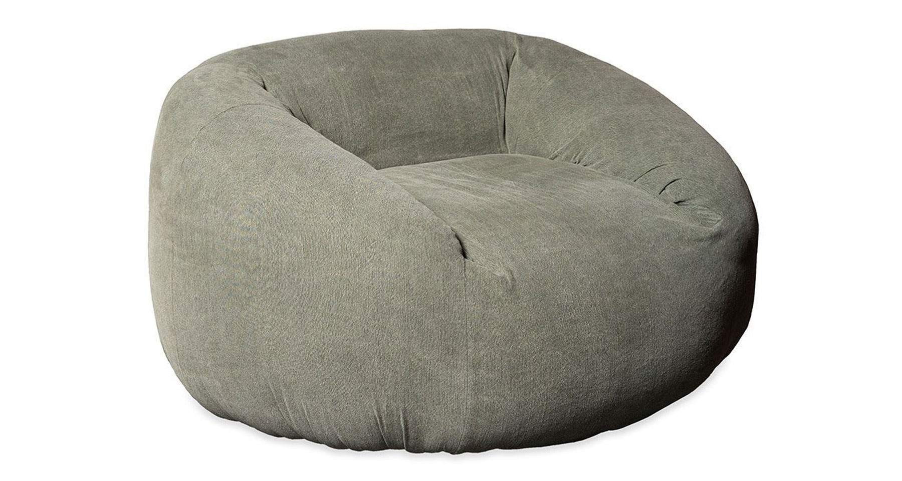 Housse De Rechange Intérieure Pour Pouf / Fauteuil Poire - Doublure Lavable, Tissu Maille Respirant, Design Minimaliste