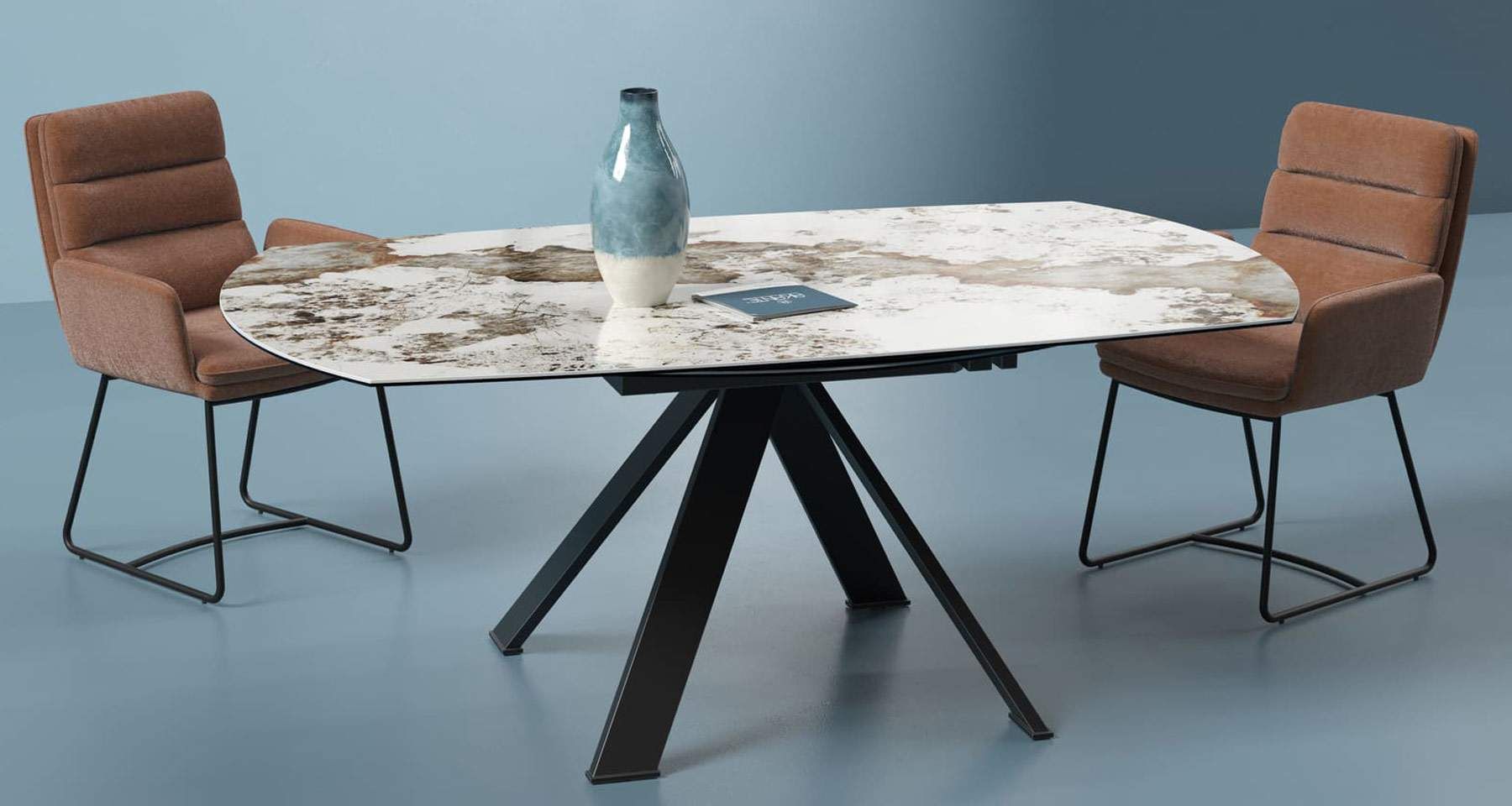 6 Assiettes Creuses Rétro En Grès Blanc - Service De Table MÄSER OSITA - Céramique Robuste - Lave-vaisselle Compatible
