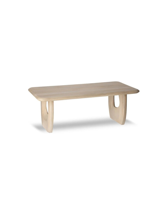 Table basse rectangulaire en bois de manguier Mosca