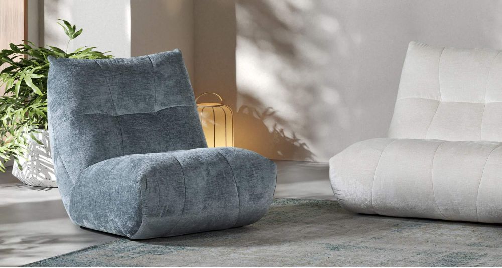 Canapé et chauffeuse modulable Sutton