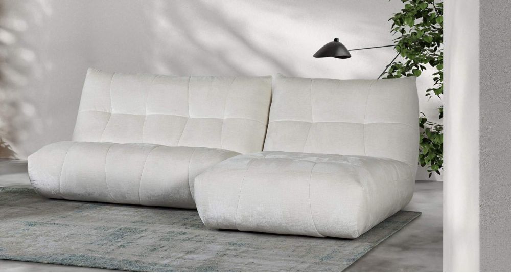 Canapé et chauffeuse modulable Sutton