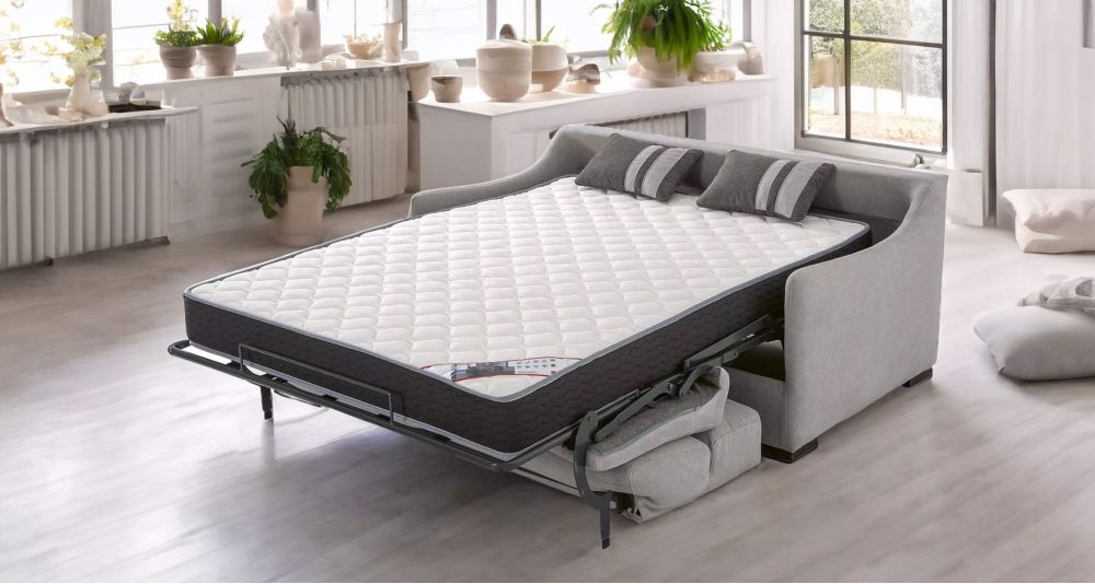Canapé lit Rapido couchage quotidien avec matelas 18 cm Kendall