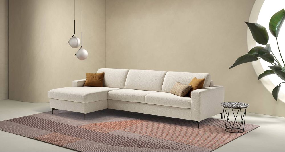 Canapé D'angle Convertible 4 Places Avec Repose-pieds Et Rangement - Velours, Accoudoirs Avec Porte-gobelets Et Poches