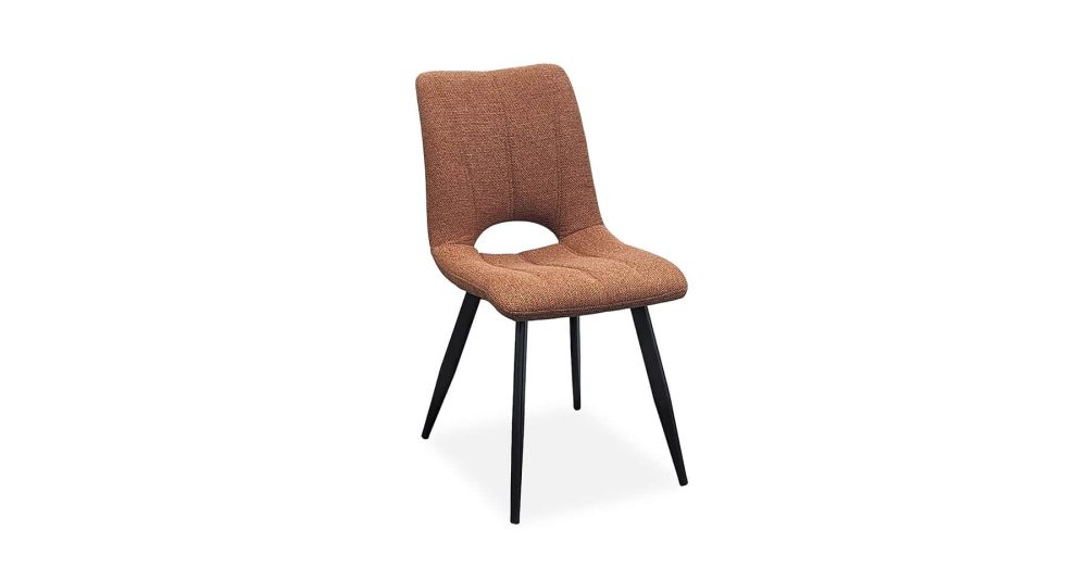 Lot de 2 chaises Coralie, assises élégantes pour repas conviviaux
