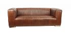 Canapé matelassé en cuir Tyler - 1