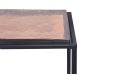 Console plateau en verre fumé Igloo 80 cm - 2