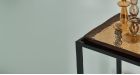 Console plateau en verre fumé Igloo 80 cm - 4