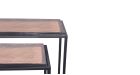 Console plateau en verre fumé Igloo - 3 